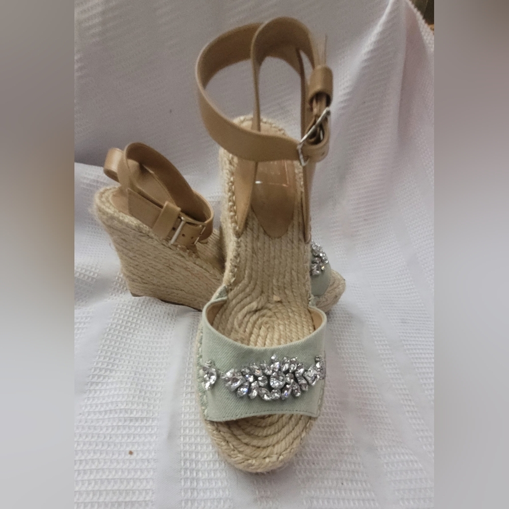 Kaari Blue Wedge Heelss